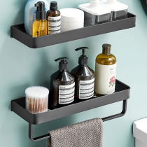 Punch-free bathroom shelf Wall-mounted toilet Toilet sink Bathroom towel Bathroom storage wall
