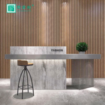 Retro cashier Simple Modern Shop Small Counter Front Desk Front Desk Milk Tea Barber Shop Bar Cashier