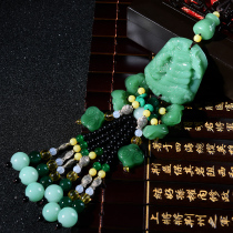 Car pendant ping an fu double fei cui yu brave car car car jewelry gift vehicle blessing pendant