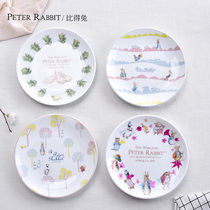 British Peter Rabbit Western food plate plate plate plate plate dish dish steak personality creative round household