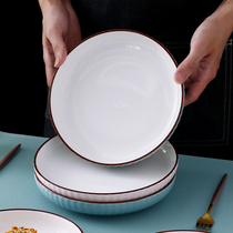 Home Dishes Suit Creative Ceramic Bowls Tray Lovers Bowl dishes 4 10 Clothing Day Style Meals Pan Creative dishes