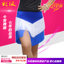Tonights dance costume Latin dance tassel hula dance skirt Square dance practice skirt Tassel short skirt Adult children tassel