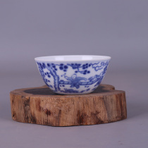 Ming Cheng Hua young flower children picture Thin tire cylinder cup antique porcelain Jingdezhen antique official kiln antique ornaments collection