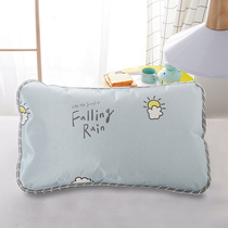 Yu Jiali summer mat Ice Silk pillowcase student childrens seat pillow case cartoon large 48*74 pair