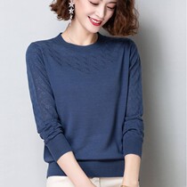 Foreign trade export tail single women Italian big European wool knitted base shirt thin sweater