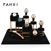 FANXI WATCH RACK SUPER SLIM SPECIAL CABINET CREATIVE CHAIR WITH WRISTWATCH WATCH DISPLAY PROPS RACK BLACK TT058