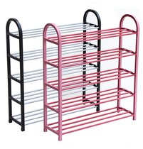 Shoe rack multi-layer simple household shelf assembly economical dormitory dust-proof shoes at the door to save space Lei