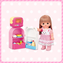 Midew Doll Girl Toy Kitchen Accessories Over Home Home Refrigerator Microwave Scene Mold Simulation Suit