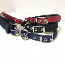 Pet Traction Rope Herringbone Foam Item Ring Dog Chain Son Rope Dog Neck With Traction Rope Small And Medium Dog Walking Dog Rope