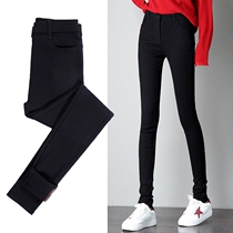 Japan beats bottom pants with high waist elastic tight close-up Lengthened Magic 90% Slim Leggings Slim Fit Pants Woman Wear Thin