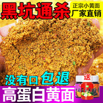 Small yellow noodle bait Baoding authentic black pit carp special bait fishing back Pot Fish star Yellow Face fish bait