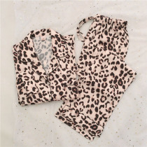 New Product Advanced Sensation Power to Power Sexy BAO WELN Genuine Silk Sliding Satin Face Long Sleeves Long Pants Ice Silk Pyjamas two sets