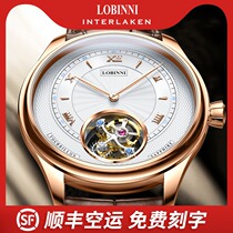 Robinson Tourbillon mechanical watch hollow mens watch ultra-thin mens watch brand top ten famous watches