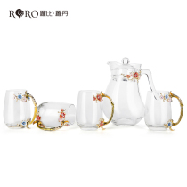 Robbie Rodin creative water cup glass tea cup enamel fruit juice pot cold kettle household water set