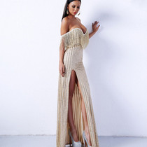  y Elegant V Neck Off Shoulder taster High