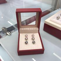 Spanish purchase royal jewellery MAJORICA 8mm three pearl stud earrings set for gift handmade