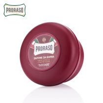 Spot Italy Boraso Proraso Men Shaving Soap Sandalwood Low Sensitivity Mustard Softening Cream 150ml