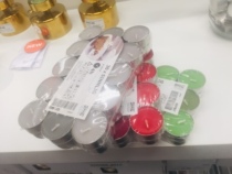 IKEA domestic West Enley scented small round candle wedding confession courtship 30 pieces romantic aromatherapy