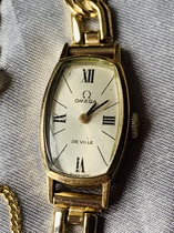 @102 Second-hand Swiss Omega 484 movement womens watch medieval antique three-month warranty