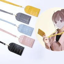 PU card set package multi card position student campus badge rice card bus citizen card protection cover new product