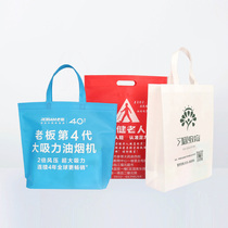 Non-woven tote bag with bottom side large medium and small custom eco-friendly bag advertising printing logo blank bag