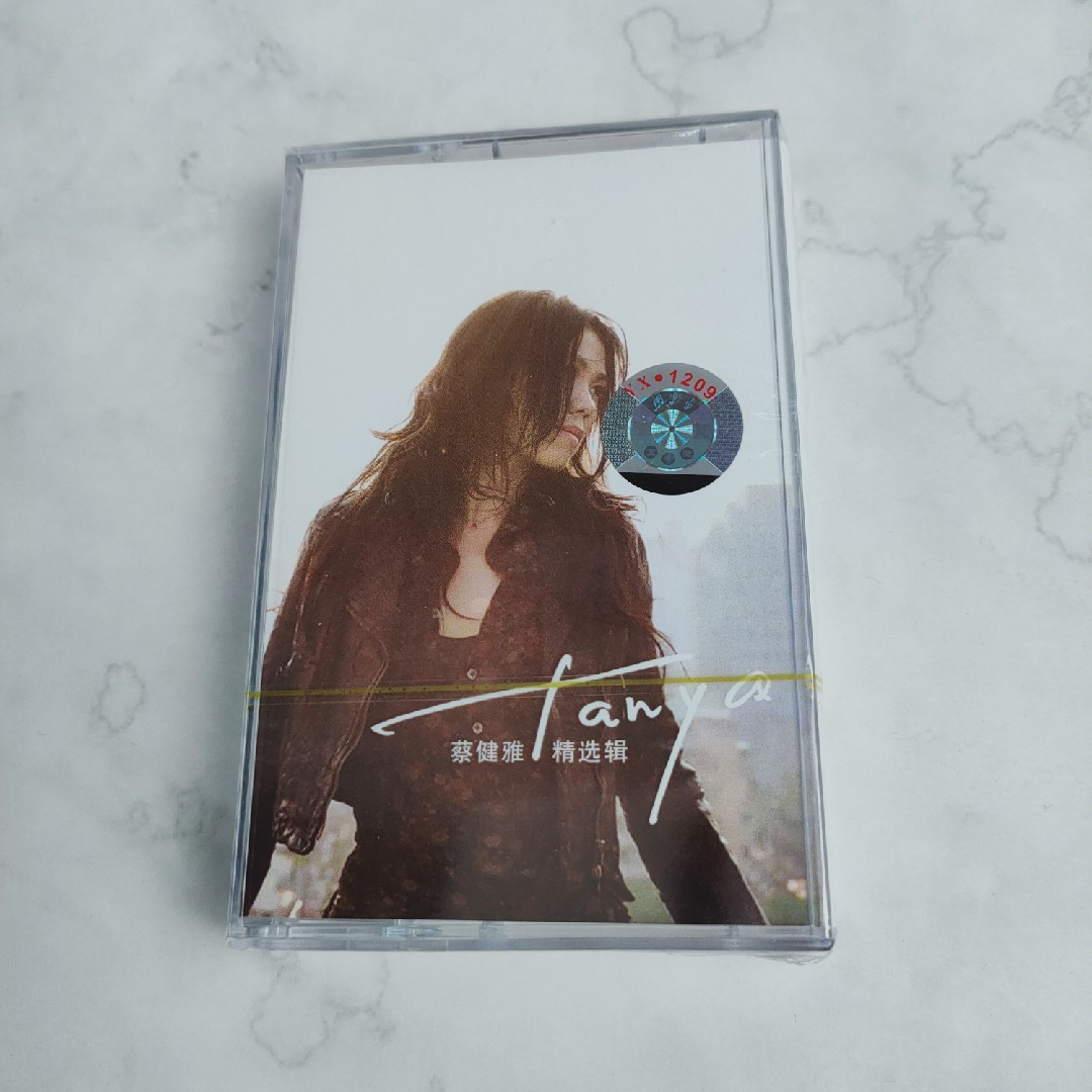 Tapes brand new undemolished Cai Jianya red High heel Shoe nostalgia Classic old song recorder tape recorder