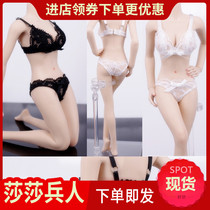 Spot VSTOYS HP001 1 6 soldiers lace underwear set suitable for steel bone encapsulation body