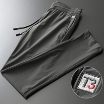 Baoluo spring and summer high-end mens new all-match stretch casual pants Qianxi mens T3 brand fashion shake sound thin