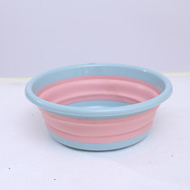 Face basin folding basin plastic folding basin travel folding basin baby folding basin pot carrying Nabasin space basin