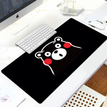 Cartoon student oversized Mouse Pad notebook thick lock edge game Office keyboard table pad cute female custom