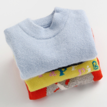 Girls sweater autumn and winter children cashmere sweaters baby pullover knitted woolen sweater New thick sweater