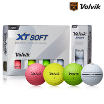 VOLVIK Korean golf XTsoft color three-layer ball professional long play King game