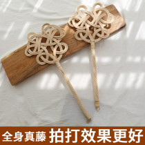 Clothes down clothing Beat Instrumental Rattan knitted pat Quilt Sunburn God Instrumental Rattan Pat Beat Cotton Quilted Shot