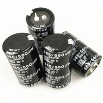 Brand new original dress 400v volt 560uf Japanese chemical black diamond 385v560uf aluminum electrolytic capacitor 30x50