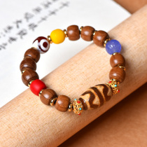 ZIJINGYAO original celestial beads multi-treasure handstring old celestial beads Nepal craft transfer Buddha beads men and women bracelet