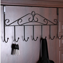 Door rear adhesive hook strong clothes hook Wall kitchen bathroom rack non-perforated hanger hanger