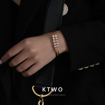 Korean fashion temperament simple new bracelet female ins tide personality sense small net red cold wind bracelet bracelet bracelet