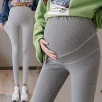 Pregnant women leggings thin wear tide mother fashion spring and autumn pants thin nine points pregnant women short spring clothes