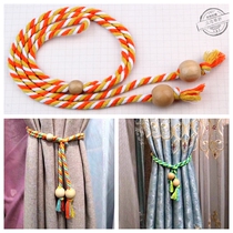 Standing Spirit Decorative European-style Curtains Hanging Ball Flow Suaccessories Curtain-buttoned Curtains Strap Decorative hanging ears Buddhist Tying Ropes