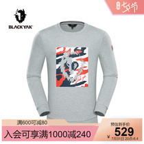 BLACKYAK Boula-Jakab mens clothing sports trends T-shirt long sleeve fashion knitted sweatshirt T-shirt man SEM203