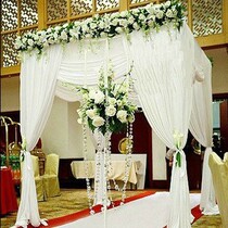 Wedding props Wedding supplies Four-corner pavilion curtain shelf double beam can be raised and lowered
