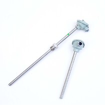 Temperature sensor K type WRN temperature bar stainless steel thermocouple pt100 probe high temperature resistant thermocouple 2520