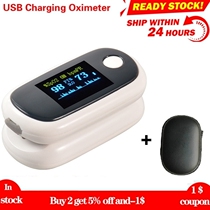 Fingertip Pulse Oximeter LED Oximeters PR PI RR monitor IOS