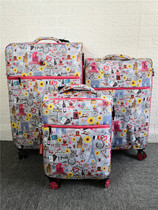 it luggage ultra-light trolley case universal wheel boarding box Oxford cloth aircraft wheel it big wheel