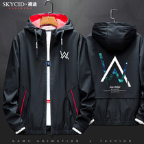 Autumn and winter New sweater Alan Walker Allen Walker Street Tide brand long sleeve oversize coat men and women