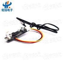 Single-way 2-3 Line small size Off-stop 5V-12V Fan temperature-controlled speed regulator weak electric case temperature-controlled noise reduction
