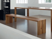 Nordic long stool Pure solid wood bench Bed tail stool Shoe stool Simple modern restaurant furniture creative stool