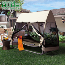 Oude outdoor new upgrade recliner bed Courtyard Garden Balcony Swing Hammock hanging chair Furniture Double cradle chair