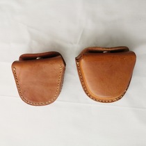 Fidelity pure handmade goggles box cowhide box sundries small bag coin purse key case old stock leather pocket