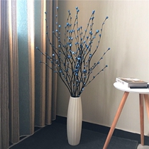 Star leaf vein simulation flower dried branch bouquet fake flower home furnishings living room decoration flower arrangement vase art set